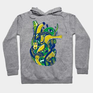 Brasil Light Heart Hoodie